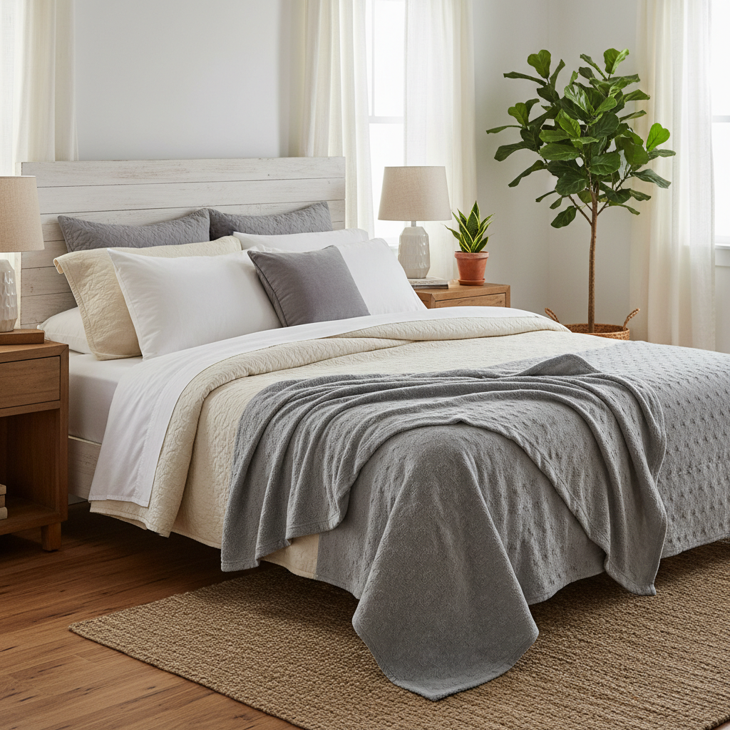 From Cold Nights to Cozy Mornings: A Step-by-Step Soft Fleece Blanket Guide for King Size Bed Owners