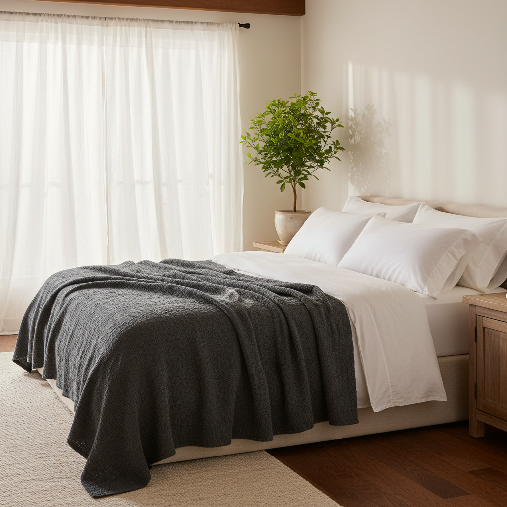 Beyond Softness: What Really Matters When Choosing a King Size Jacquard Flannel Blanket for Bed