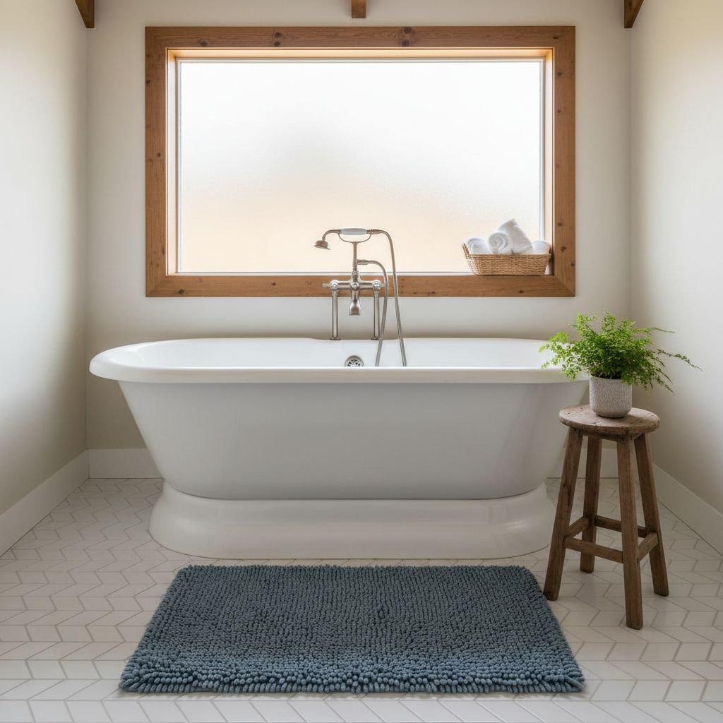 Soft Absorbent Bath Rugs for Small Bathrooms: A Room-by-Room Guide to Choosing the Right Size and Style