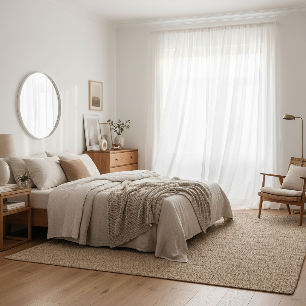 Why White Sheer Curtain Panels Fail in Bedrooms and Living Rooms — and How to Fix It Without Replacing Everything