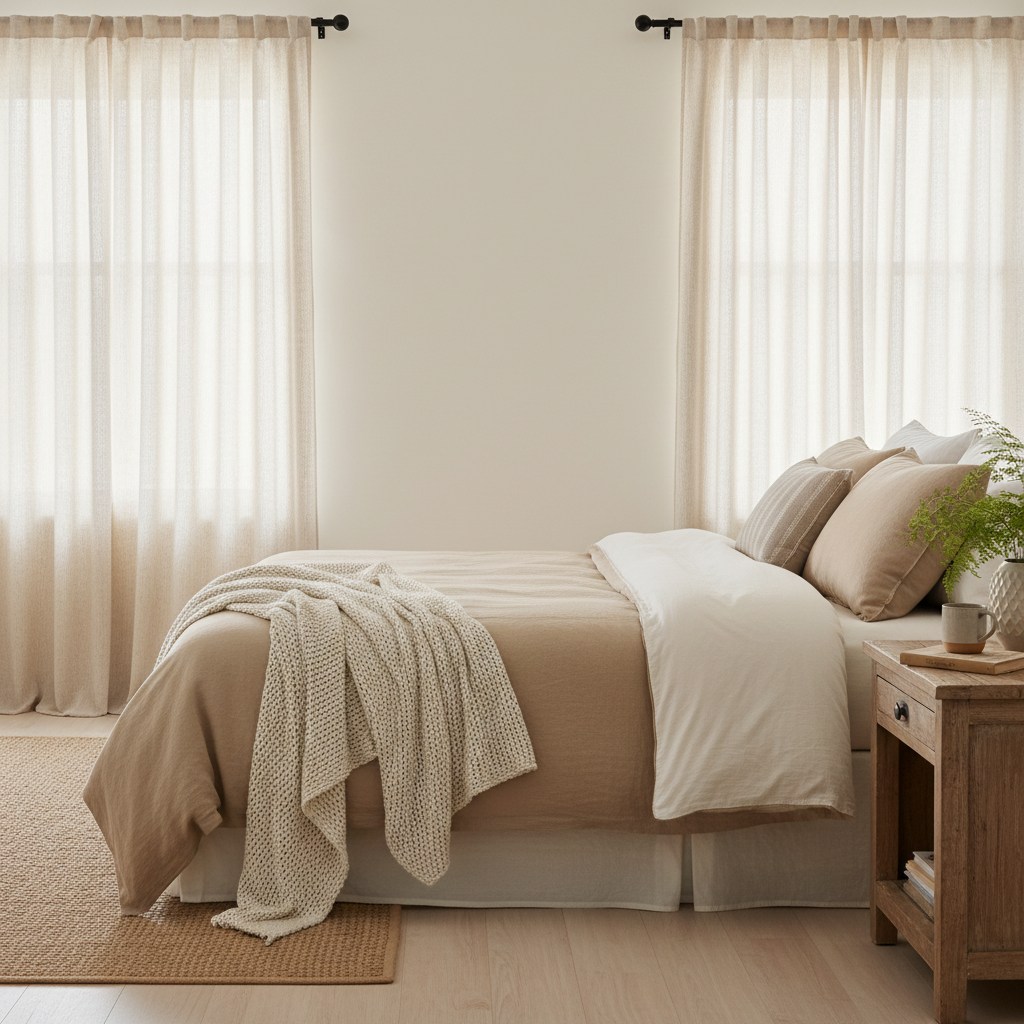 Farmhouse Linen Sheer Curtains for Bedroom Windows: A Room-by-Room Guide to Choosing Light, Privacy, and Style