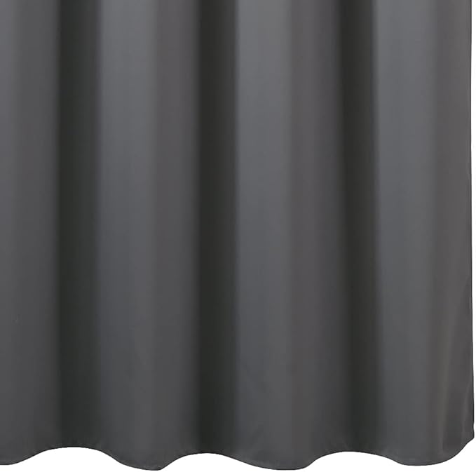 LEMOMO Frost Grey Blackout Curtains, 42 x 54 Inch Length, Set of 2 Panels, Grommet Bedroom & Living Room Curtains