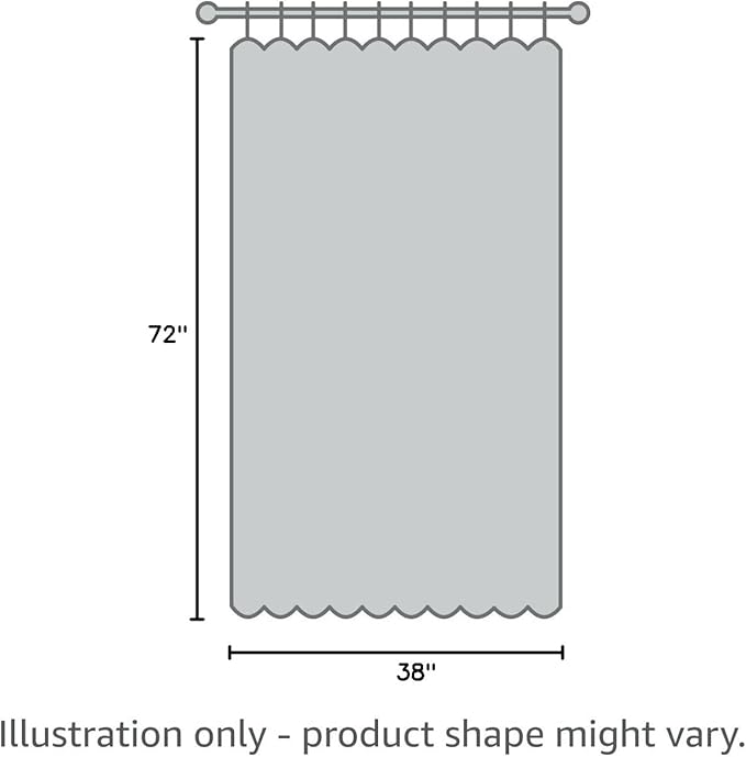 Yakamok Room Darkening Natural Blackout Curtains Thermal Insulated Grommet Curtain Panels for Bedroom, 38W x 72L, Natural, 2 Panels