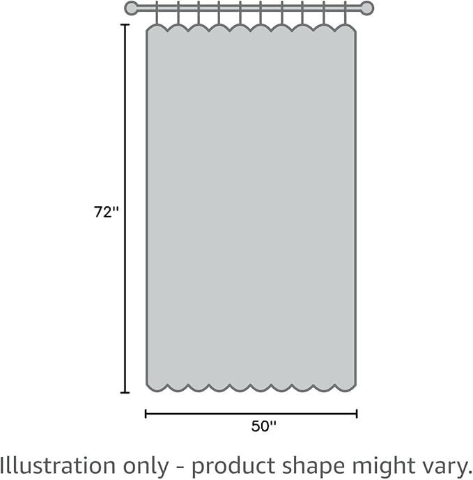 100% Blackout Shield Linen Blackout Curtains for Bedroom 72 Inches Long, Back Tab/Rod Pocket Living Room Drapes, Thermal Insulated Blackout Curtains 2 Panels Set, 50" W x 72" L, Grey