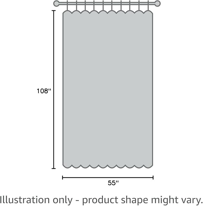 NICETOWN Dry Rose Blackout Curtains 108" Long for Office, Dining Room, 55" Wide, 2 Pieces, Guest Room, Sound Reducing Heat and Cold Block Curtain Panels for Modern Room Decorative