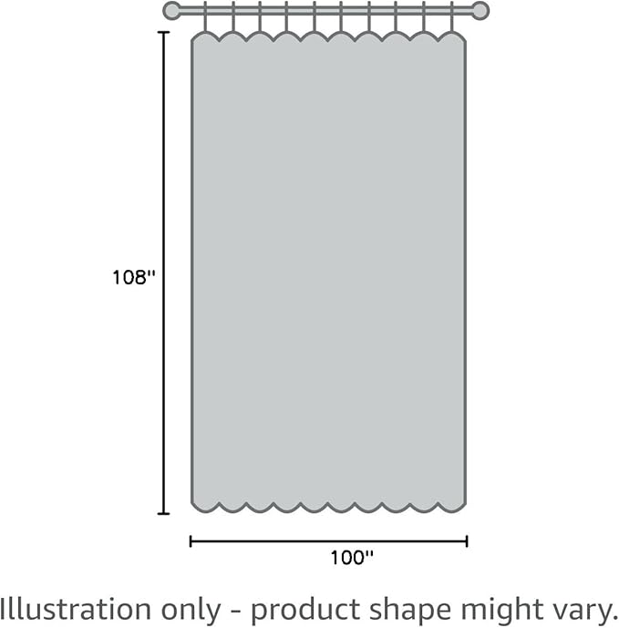 Beauoop 100% Blackout Curtains 108 Inches Long 2 Panels for Bedroom Living Room Yellow Grey Moroccan Geo Room Darkening Thermal Insulated Soundproof Grommet Top Window Treatments Drapes, 50x108x2