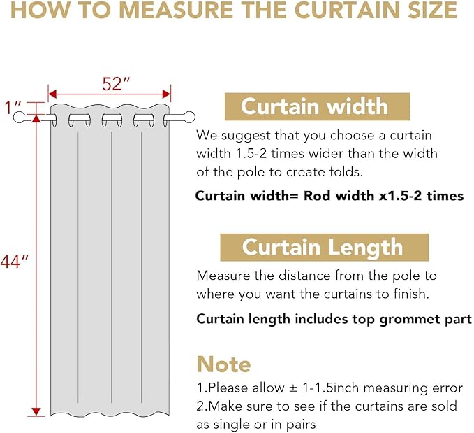 H.VERSAILTEX Elegant Natural Linen Blended Energy Efficient Light Filtering Linen Semi Sheer Textured Curtains/Nickel Grommet Window Treatments Panels/Drapes (Set of 2, Dove, 52" x 45")