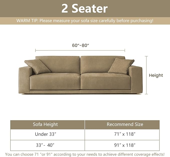 MYSKY HOME Couch Covers for Sofa, Dog Couch Cover Protector, Dark Grey Lines Sofa Covers for Sectional L Shape, Pets Couch Throw Cover Washable Durable Large Couch Cover for Dogs, Cats, 91"X118"