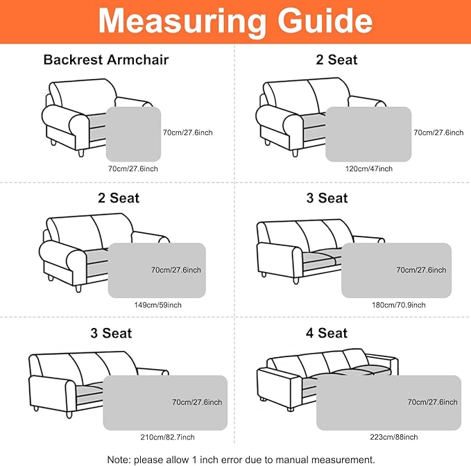 Smiry Couch Cover for Dogs Washable, Non Slip Fuzzy Pet Couch Covers for 3 Cushion Sofa Pet Friendly, Thick Soft Sofa Slipcovers Cushion Protector (White, 27.6" x 47")