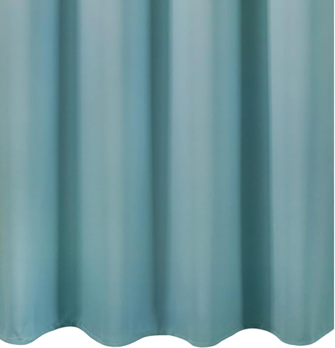 LEMOMO Blackout Curtains 52 x 84 inches Long Stone Blue Curtains Set of 2 Panels Thermal Insulated Room Darkening Curtains for Bedroom