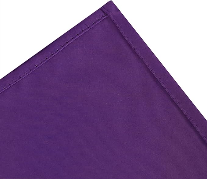 LEMOMO Blackout Curtains 66 x 72 Inch Long Purple Curtains Set of 2 Panels Room Darkening Curtains for Bedroom and Living Room