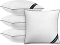 Utopia Bedding Throw Pillow Inserts (Pack of 4, White), 12 x 12 Inches Decorative Indoor Pillows for Sofa, Bed, Couch, Cushion Sham Stuffer