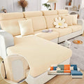 Soothing Home Sofa Covers, Sofa Hero Covers, Wear-Resistant Universal Couch Covers Washable Stretch Sectional Couch Cushion Covers (Beige,Back Cover M)