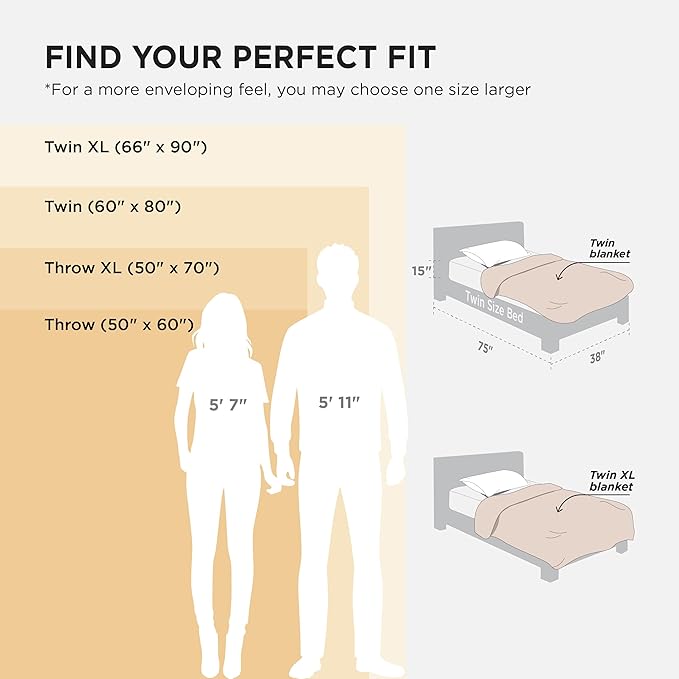 Bedsure GentleSoft Brown Fleece Blanket for Couch - Cozy Soft Blankets for Women, Cute Small Throws for Girls, 60x80 Inches