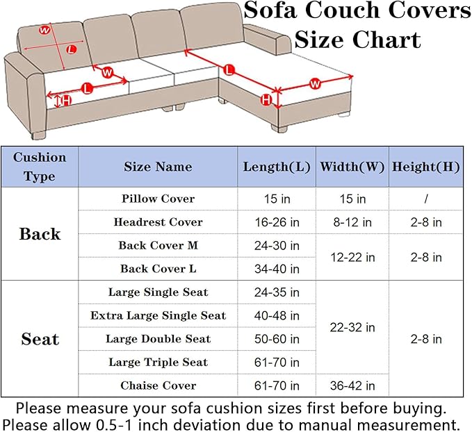 Soothing Home Sofa Covers, Sofa Hero Covers, Wear-Resistant Universal Couch Covers Washable Stretch Sectional Couch Cushion Covers (Pink,Large Triple Seat Cover)