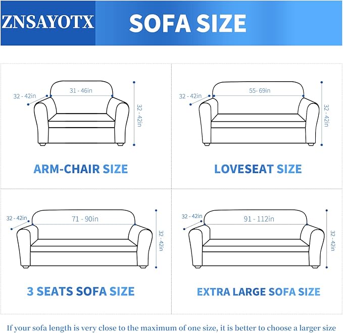 ZNSAYOTX 1 Piece Jacquard Couch Covers for 2 Cushion Couch High Stretch Loveseat Slipcover for Pets Dogs Anti Slip Love Seat Sofa Slipcover Furniture Protector (Loveseat, Light Beige)