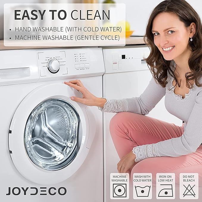 Joydeco Blackout Curtains 120 inches Long 2 Panels Set, Thermal Insulated Long Curtains & Drapes 2 Burg, Room Darkening Grommet Drapes for Bedroom Living Room Windows(W52 x L120 Inch, Red)