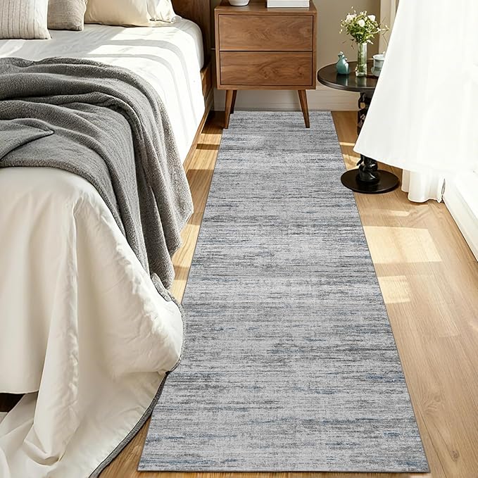 Washable Runners for Hallway 2x6 Runner Rug,Ultra-Thin Kitchen Runner Rugs,Non-Slip Backing Entryway Rug Runner,Abstract Carpet for Hallways,Bedroom,Dining,Laundry Room