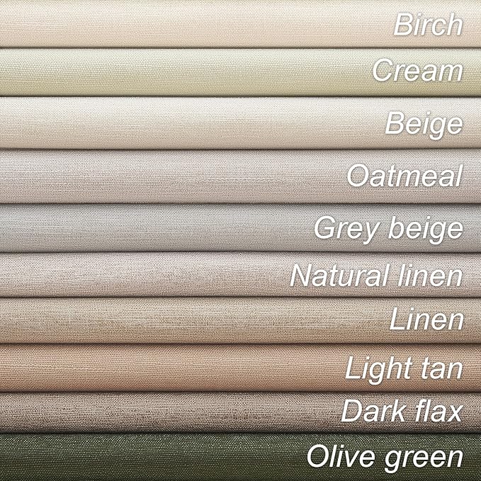 Topfinel Blackout Curtains 92 Inch Long for Bedroom Living Room Linen Textured Farmhouse Room Darkening/Thermal/Noise Reduction Window Treatment Drapes with Hooks 2 Panels, 2x52Wx92L Tan Taupe