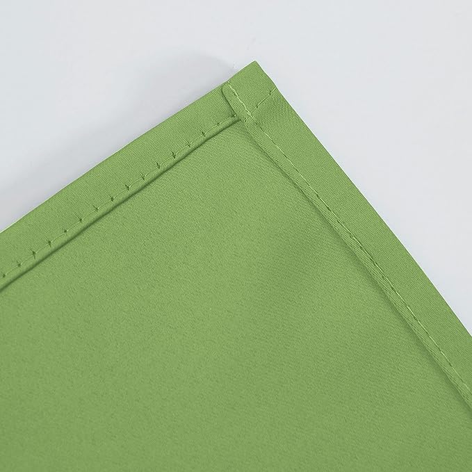 LEMOMO Light Green Blackout Curtains for Bedroom Room Darkening Curtains/Draperies 52 x 84 Inches Long Thermal Insulated Living Room Curtains Set of 2 Panels